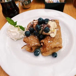 Banana Nutella Crepes