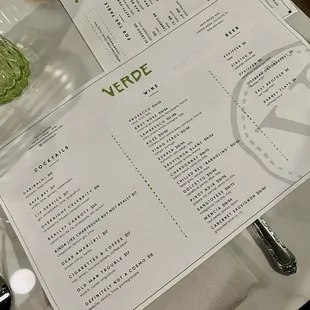 Menu December 2024