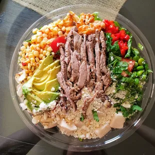 Customized Spicy Taco Salad