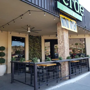 Very cute patio space