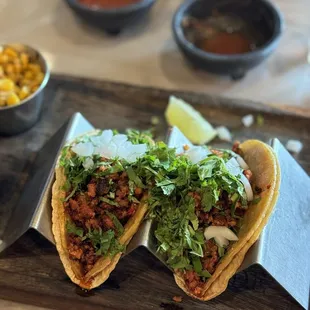 Esquite Chorizo Taco