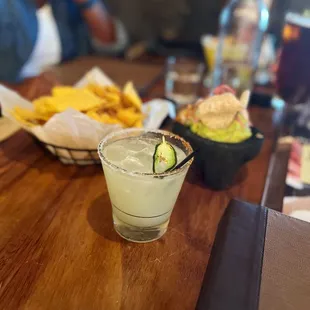 Skinny margarita - made it spicy