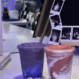 coco breeze and B-12 berry boost