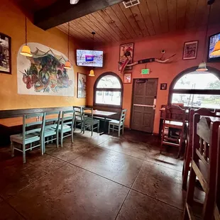 Bar dining area