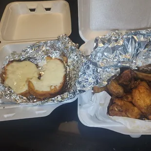 The food that I received.