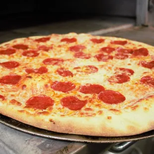 An Actual Photo of our Pizza