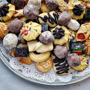 Cookie platter.