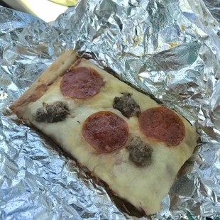 Pepperoni and Sausage Pizza (October 6, 2018)