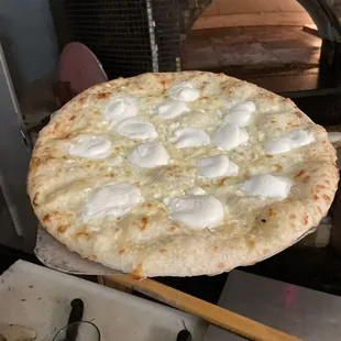Brick oven pizza