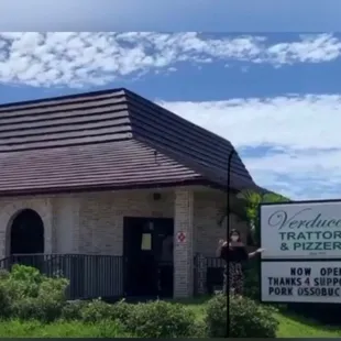 The outside of the restaurant