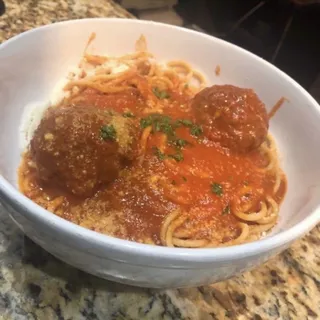 Spaghetti and Meatballs