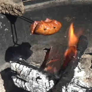 Camping without sausage isn't camping.