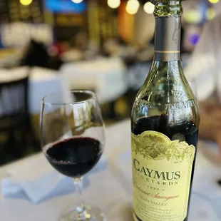 Caymus Cab.