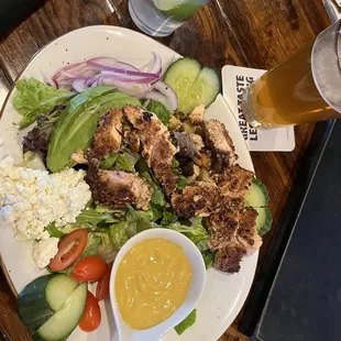 Nutty, Nutty Salmon Salad