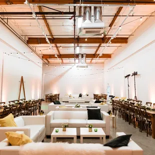 Wedding reception layout/set up
