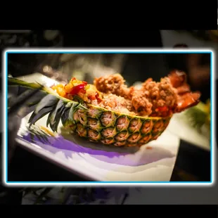 a pineapple dish
