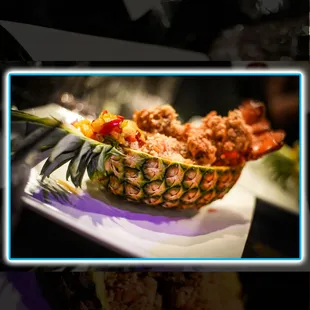a pineapple dish