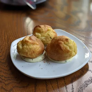 Mushroom gougere