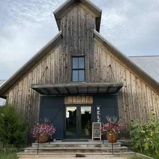 Front of the building