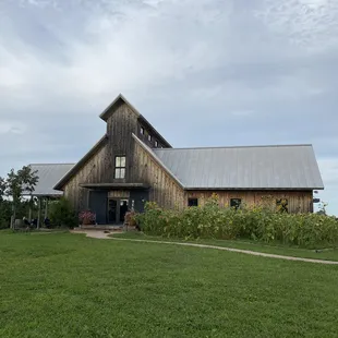 Front of the building