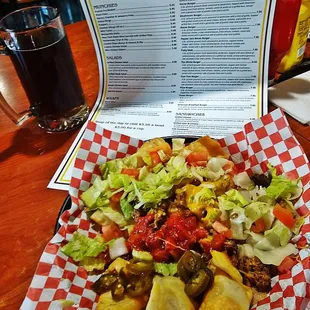 Brooke made special Nacho's for our first visit. Very good usually available on Tuesday