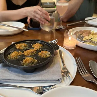 Broiled Oysters (&apos;nduja butter, lemon)