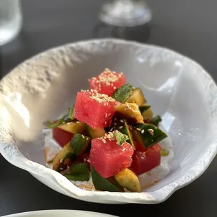 Watermelon salad