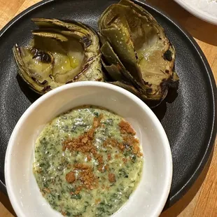 Grilled Artichoke &amp; Parm Crisp