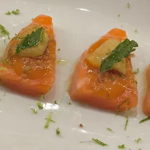 King Salmon Crudo