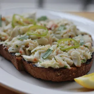 Maryland Crab Toast