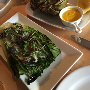 Grilled Romaine