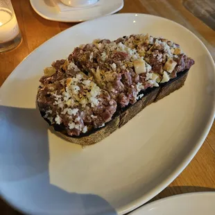 Steak Tartare Toast