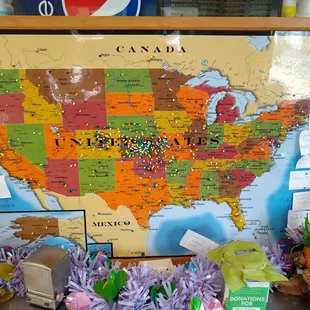 a map of the united states