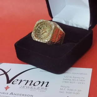 We love customizing rings and do something truly unique for others. Let us know if we can help make that happen for you.