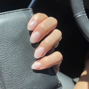 Hard gel manicure