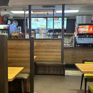 Interior of Vernon Street Grill and Deli.