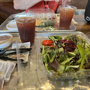Pre-made salad