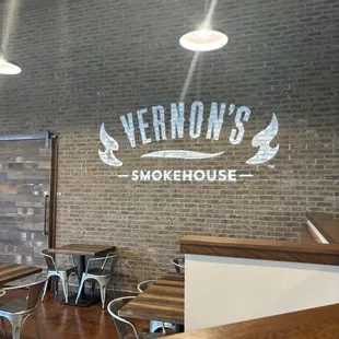 Inside of restaurant