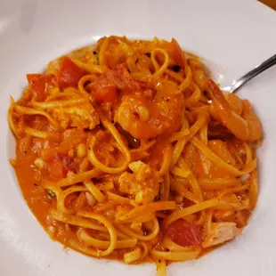 Roasted Garlic &amp; Tomato Pasta