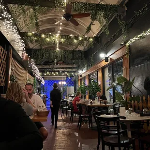 the interior of a restaurant