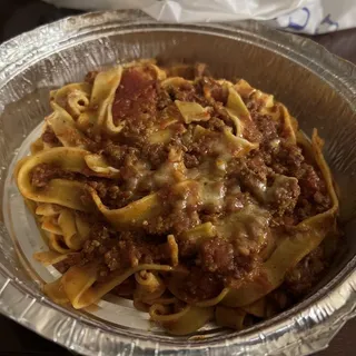 Fettuccine Ragu' Alla Bolognese