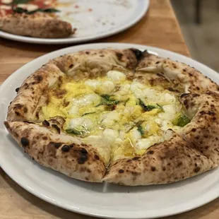 Milk &apos;n&apos; Honey: Buffalo mozzarella, egg and hot honey