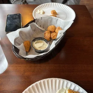 Mac and cheese bites - SOOOO good