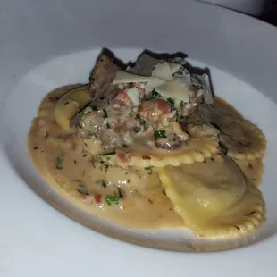 Wild Mushroom Raviolis