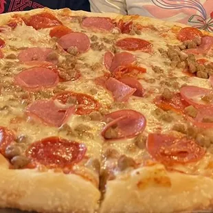 Meatlovers pizza