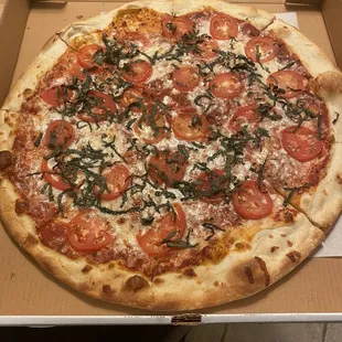 Large Margherita Pizza