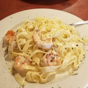 Shrimp Alfredo