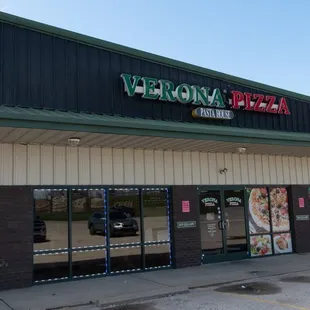 he front of the restaurant