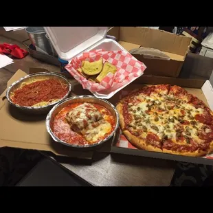 The family meal deal fed my family if 3 three times. Amazing great quality that I feel good about feeding my family!