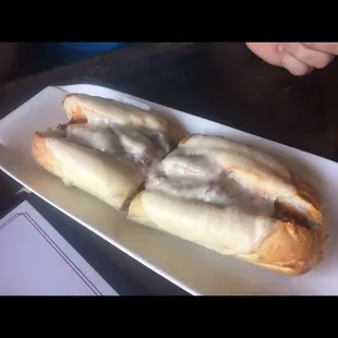 Husband loves all of their sandwiches. On hot salted garlicky bread... mmmmmm!